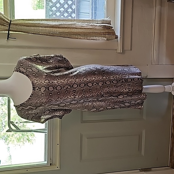 Michael Kors NWOT, Brand New woman's size Small snakeskin dress - Picture 1 of 8
